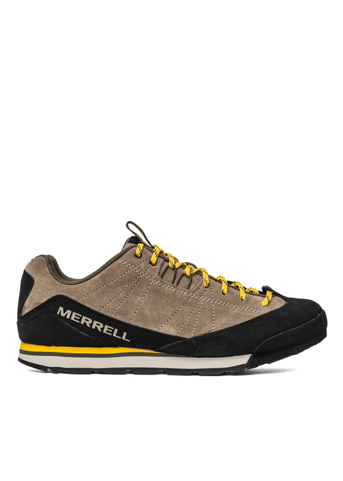 Buty trekkingowe męskie brązowe Merrell Catalyst Suede