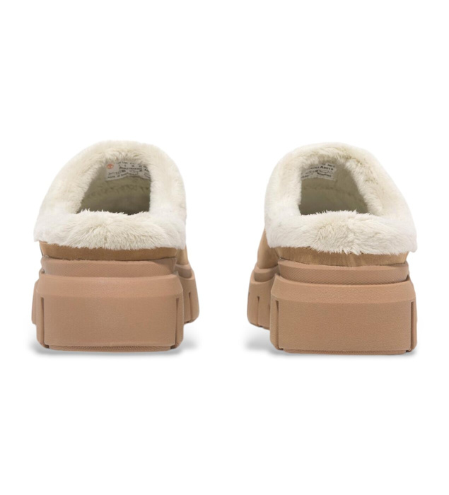 Timberland Greyfield WARM LINED SHOE MEDIUM BEIGE NUBUCK Kapcie damskie
