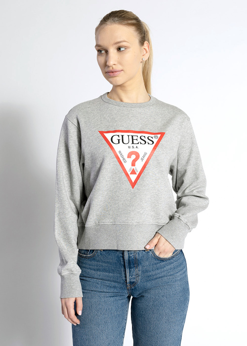 Bluza damska szara GUESS CN ORIGINAL FLEECE