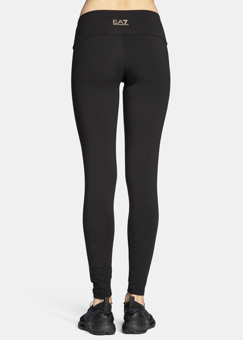 Legginsy damskie czarne EA7 Emporio Armani 6KTP68 TJ01Z 1200