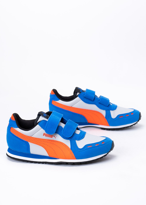 Sneakersy dziecięce niebieskie Puma Cabana Racer Sl 20 V Ps