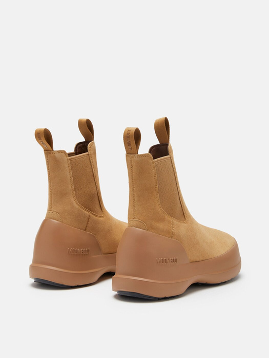 Moon Boot LUNA CHELSEA SUEDE Sztyblety damskie
