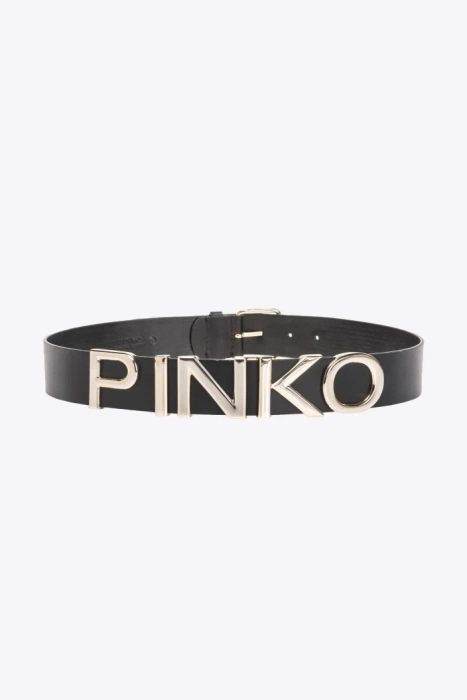 Pasek damski PINKO LOVE LETTER H4 VITELLO