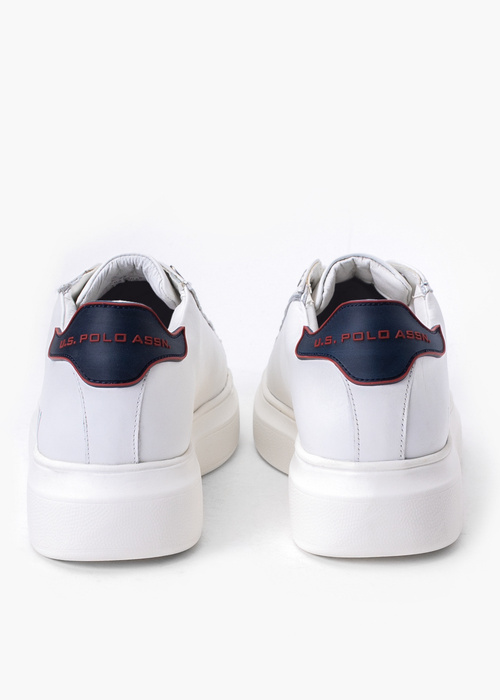 Sneakersy damskie U.S. POLO CARDI010LTH-WHI-DBL0 Sneakersy damskie 