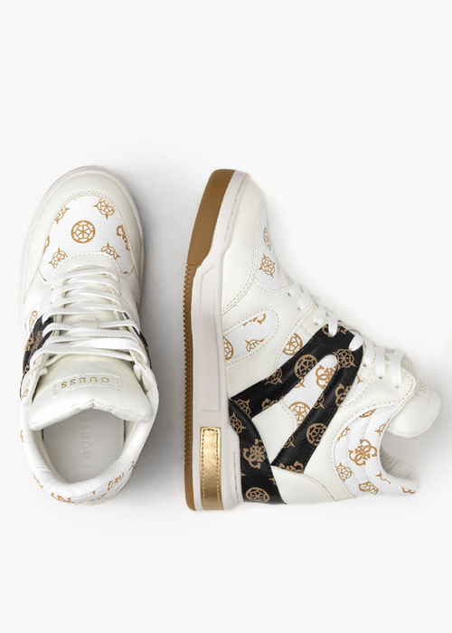 Sneakersy damskie białe GUESS LISA