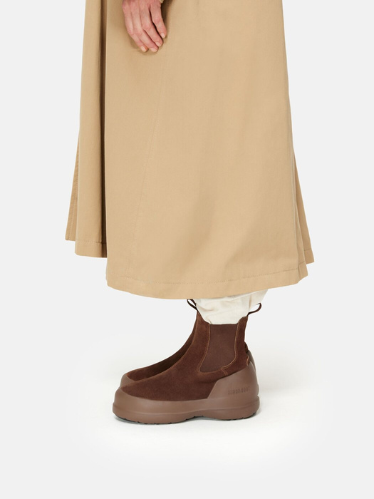 Moon Boot LUNA CHELSEA SUEDE Sztyblety damskie