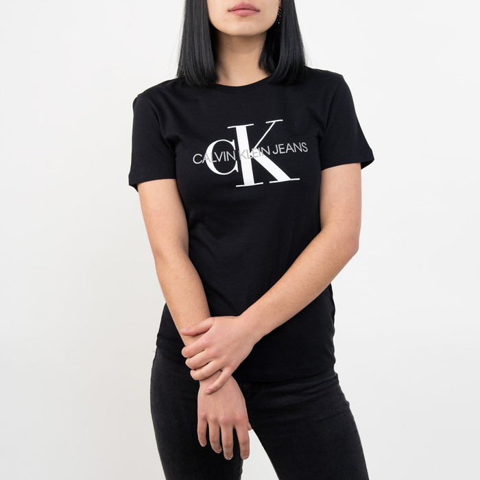 Koszulka damska Calvin Klein Core Monogram Logo (J20J207878-099)