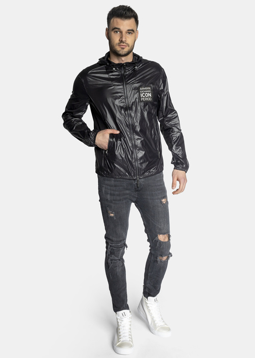 Kurtka przejściowa męska czarna Armani Exchange 8NZBP5 ZNYNZ 1200