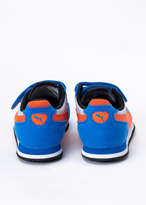 Sneakersy dziecięce niebieskie Puma Cabana Racer Sl 20 V Ps