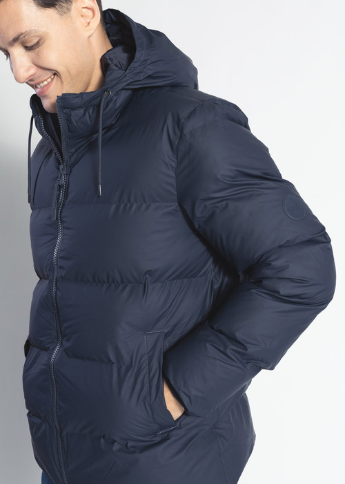 Kurtka zimowa unisex granatowa Rains Puffer Jacket
