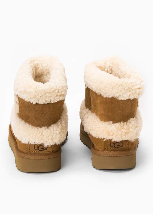Buty zimowe damskie UGG W ULTRA MINI UGG FLUFF