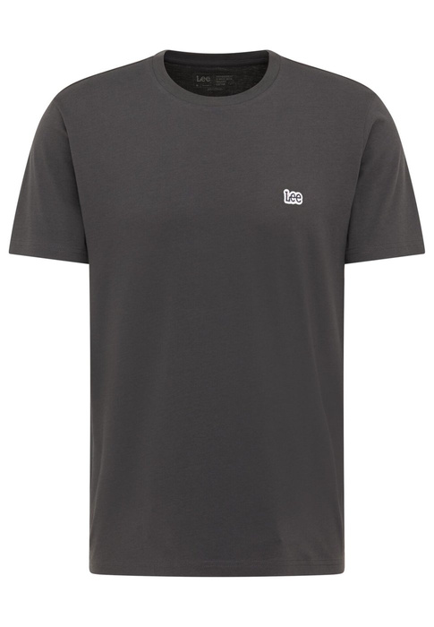 Koszulka męska LEE SS PATCH LOGO TEE WASHED BLACK 