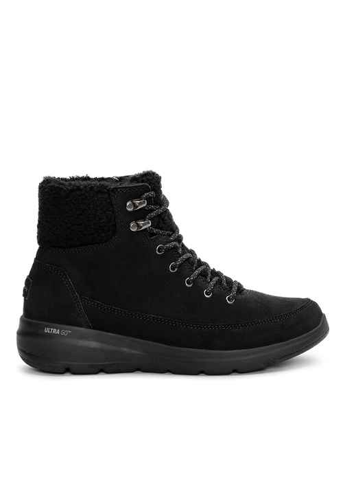 Buty zimowe damskie Skechers Glacial Ultra Woodlands Black (16677/BBK)