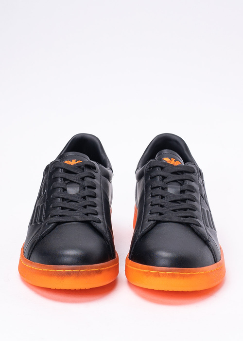 Sneakersy męskie czarne EA7 Emporio Armani X8X001 XK254 M538