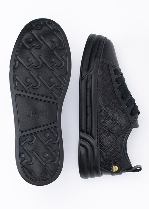 Sneakersy damskie czarne Liu Jo Cleo 01