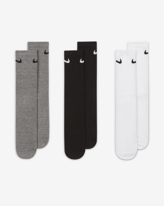 Nike EVERYDAY LTWT CREW 3PR Skarpety unisex 