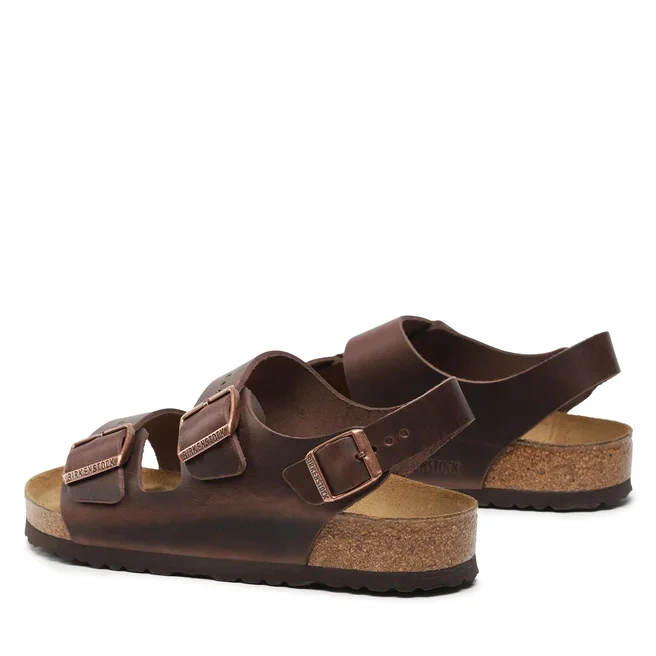 Birkenstock Milano LE Sandały unisex brązowe