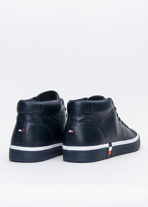 Sneakersy męskie Tommy Hilfiger Corporate High Modern Vulc (FM0FM03740-DW5)