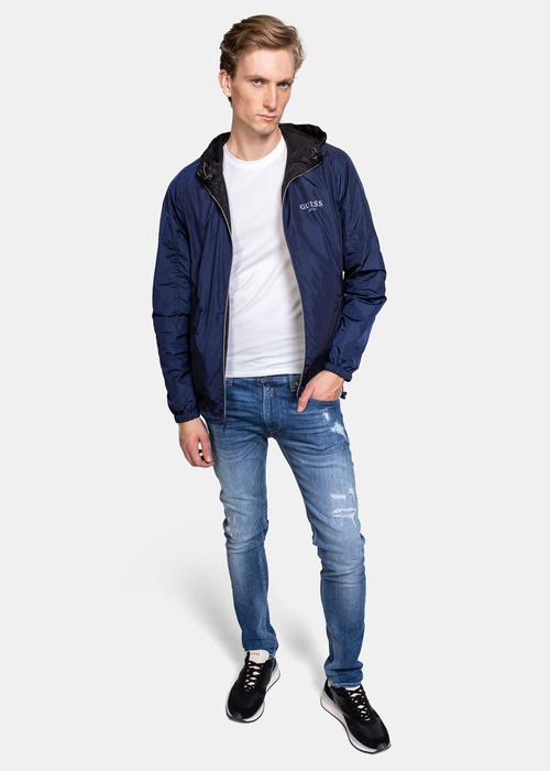 Kurtka męska dwustronna Guess Logo Reversible Jacket (M1GL48WDU52-PT99)
