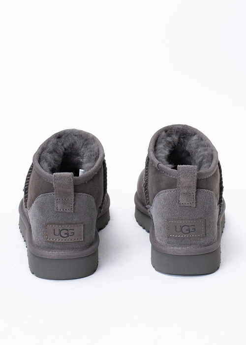 UGG W Classic Ultra Mini Buty zimowe damskie szare