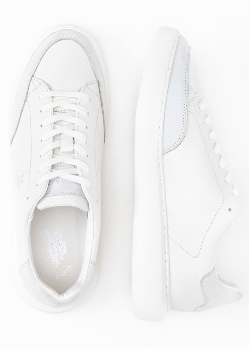 Sneakersy męskie U.S. POLO CRYME005M/3LS2 WHI 
