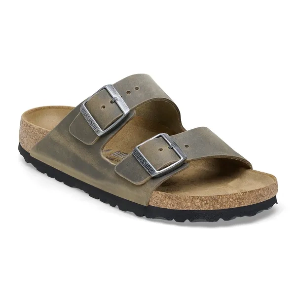 Birkenstock Arizona LEOI Faded Klapki damskie khaki