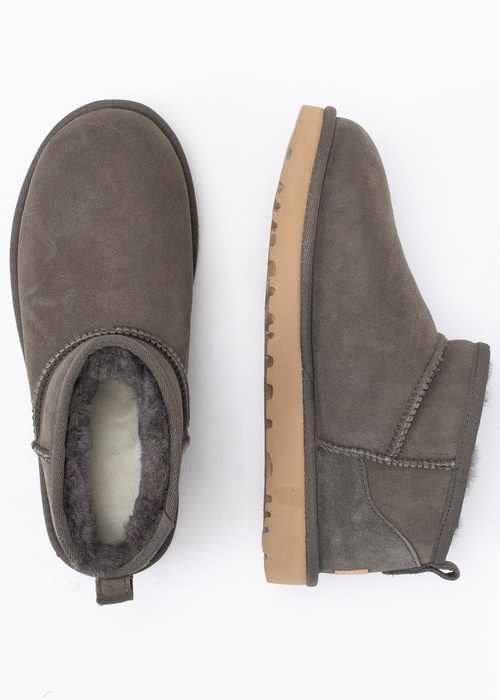 Buty zimowe damskie brązowe UGG W CLASSIC ULTRA MINI 