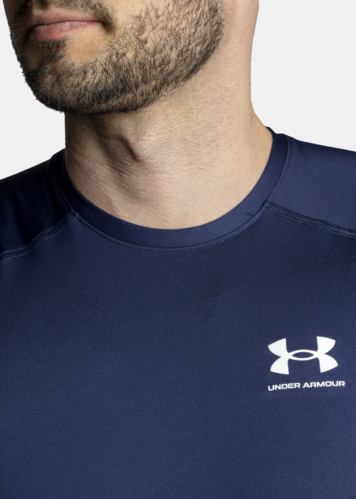 Koszulka męska treningowa granatowa Under Armour HeatGear Armour