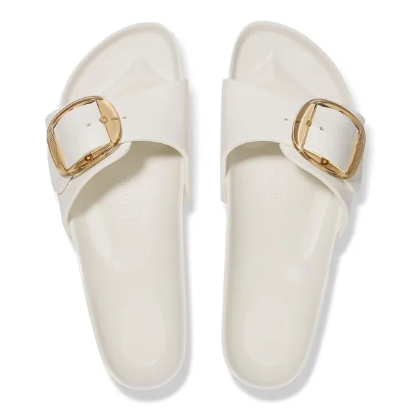 BIRKENSTOCK Madrid Big Buckle EVA Eggshell Klapki damskie