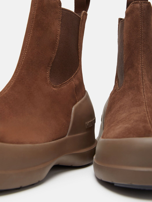 Moon Boot LUNA CHELSEA SUEDE Sztyblety damskie