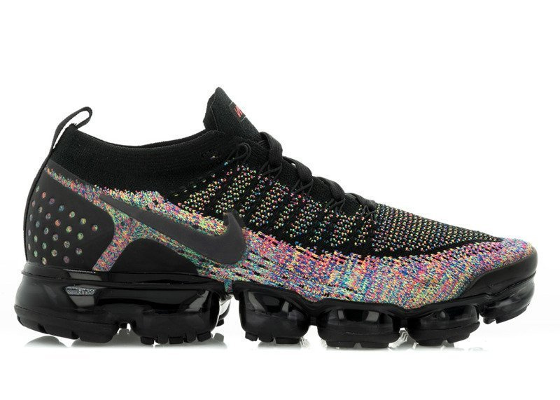 【美品】Nike Air Vapormax Flyknit 3 Nike Air Vapormax Flyknit 3 Iron Grey/ Track Red Particle