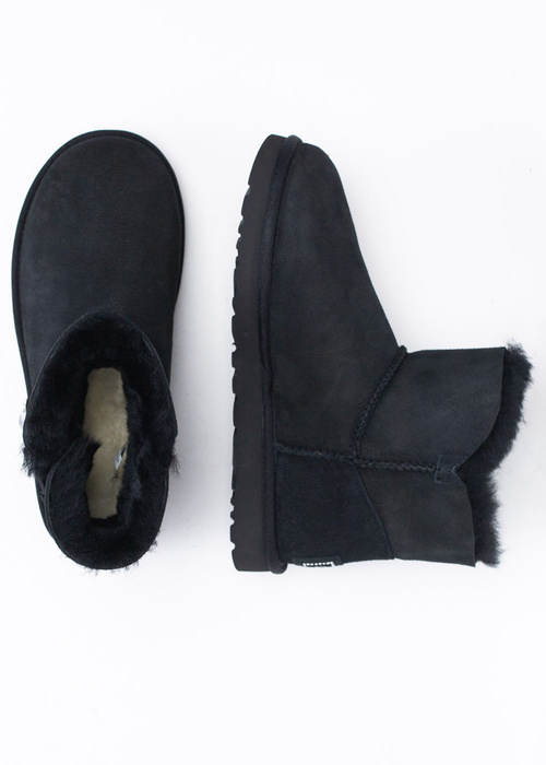 Buty zimowe damskie UGG W Mini Bailey Button Bling (1016554-BLK)