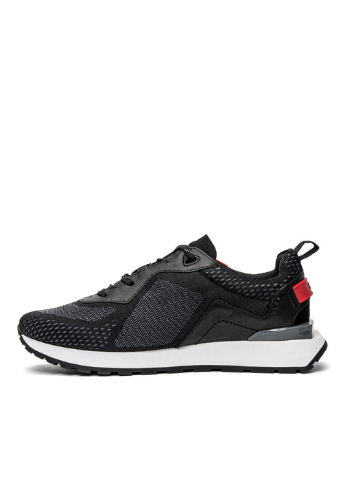 Sneakersy męskie HUGO Cubite Runn Szary