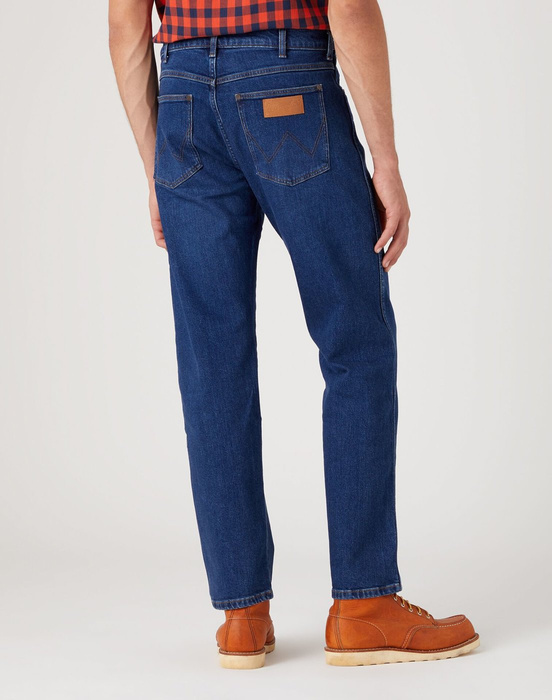 WRANGLER FRONTIER DANCING WATER Spodnie jeansowe męskie