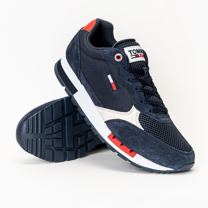 Buty sportowe męskie Tommy Jeans Retro Runner Mix (EM0EM00699-C87)