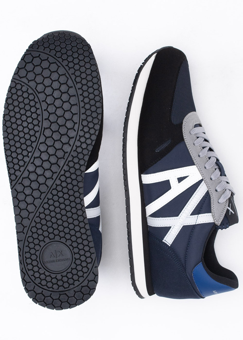 Sneakersy męskie ARMANI EXCHANGE AX Man Shoes XUX017-XCC68-S279 