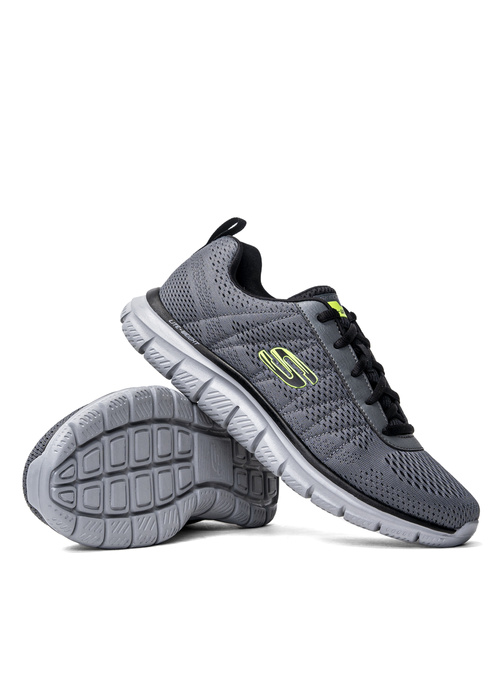 Buty treningowe męskie szare Skechers Track Moulton