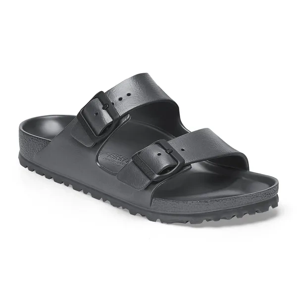 Birkenstock Arizona EVA Metallic Anthracite Klapki damskie