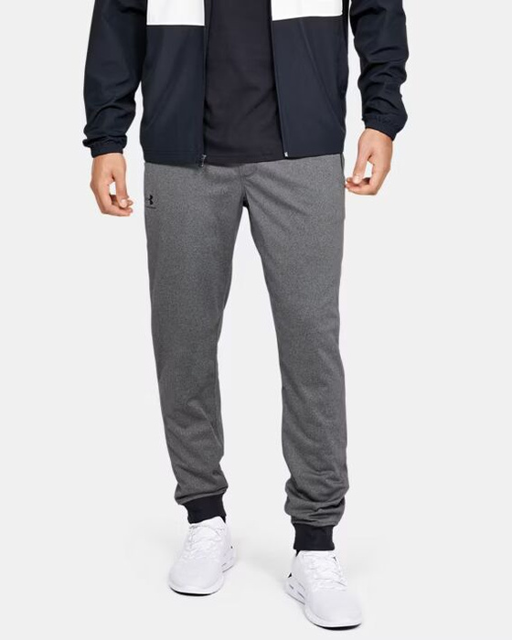 Spodnie dresowe męskie szare Under Armour Sportstyle Tricot 