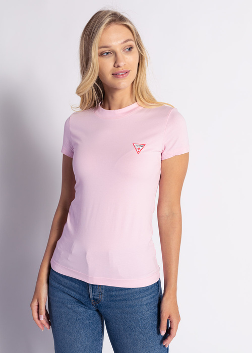 Koszulka damska Guess Ss Cn Mini Triangle Tee (W1YI0ZJ1311-G6S4)