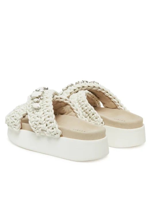 Inuikii WOVEN STONES PLATFORM Klapki damskie