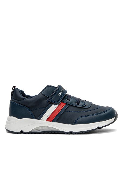 Buty sneakersy dziecięce Tommy Hilfiger Low Cut Lace-Up Granatowy