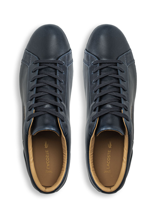 Sneakersy męskie granatowe Lacoste Lerond 0320 1 Cma