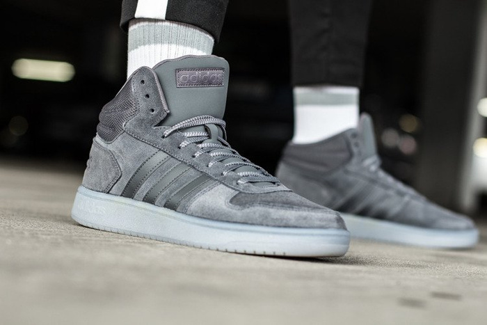 Buty zimowe męskie Adidas Hoops 2.0 Mid (B44635)