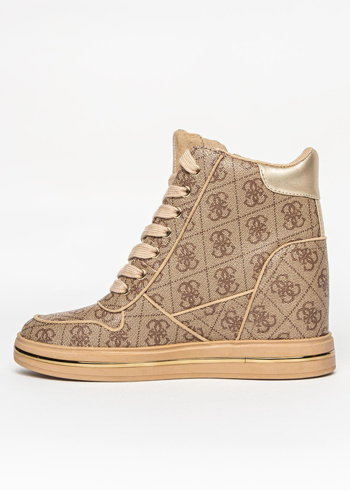 Sneakersy damskie Guess Nangy (FL7NNGFAL12-BEIBR)