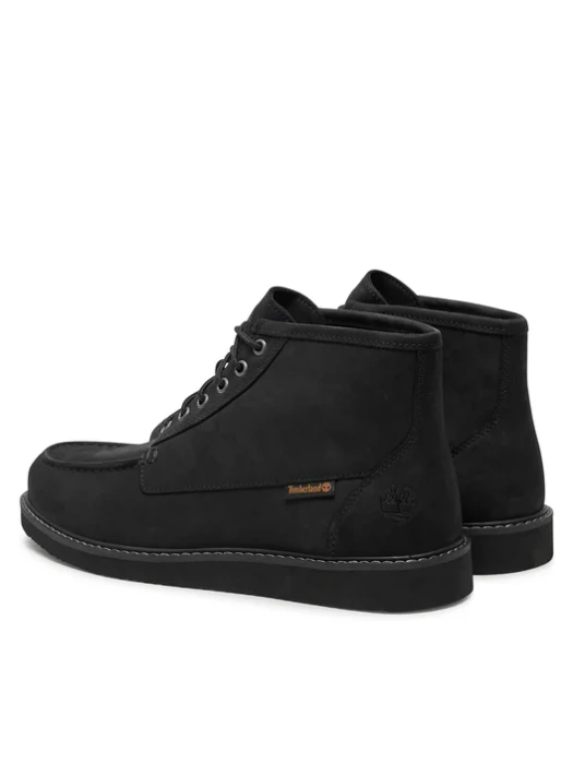 Timberland NEWMARKET MID LACE UP CHUKKA BOOT BLACK NUBUCK Trzewiki męskie