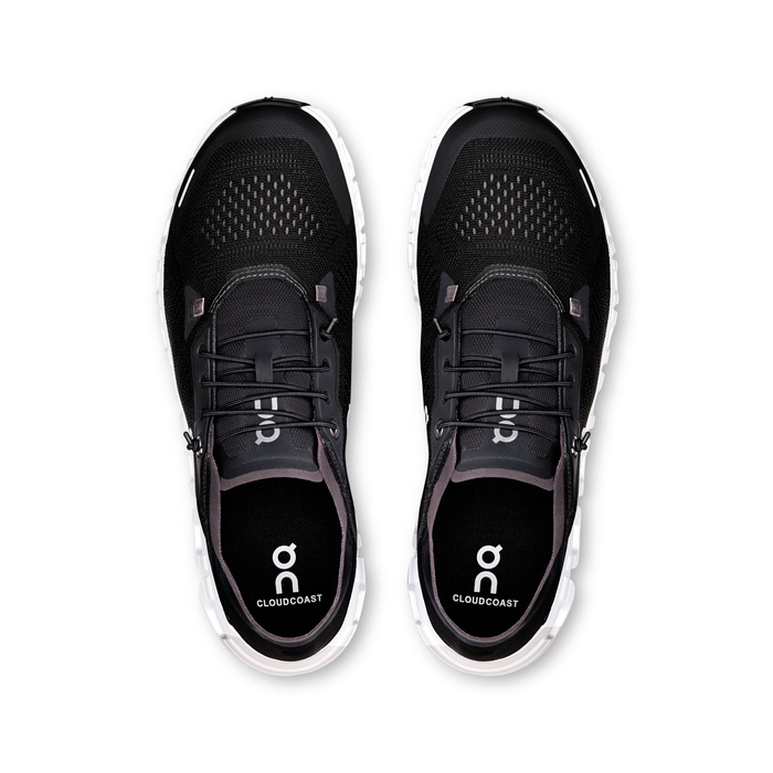 On Cloud 6 Coast M Black | White Sneakersy męskie
