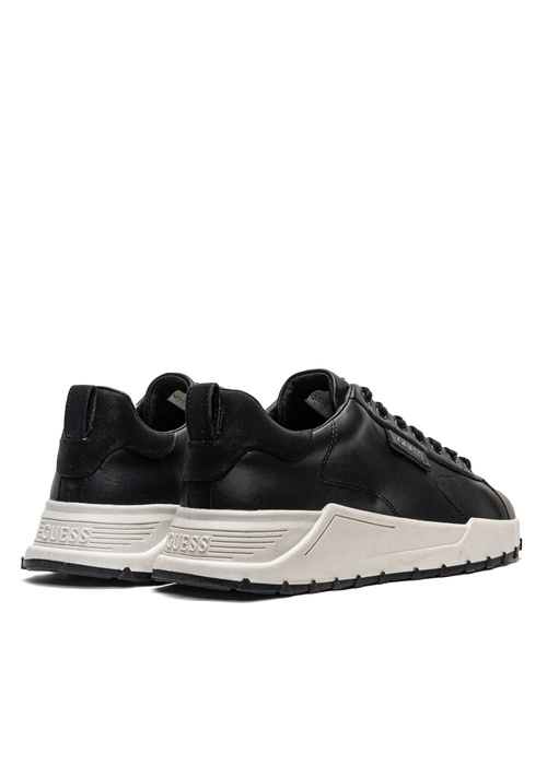 Sneakersy męskie czarne Guess Lucca