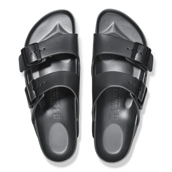 Birkenstock Arizona EVA Metallic Anthracite Klapki damskie