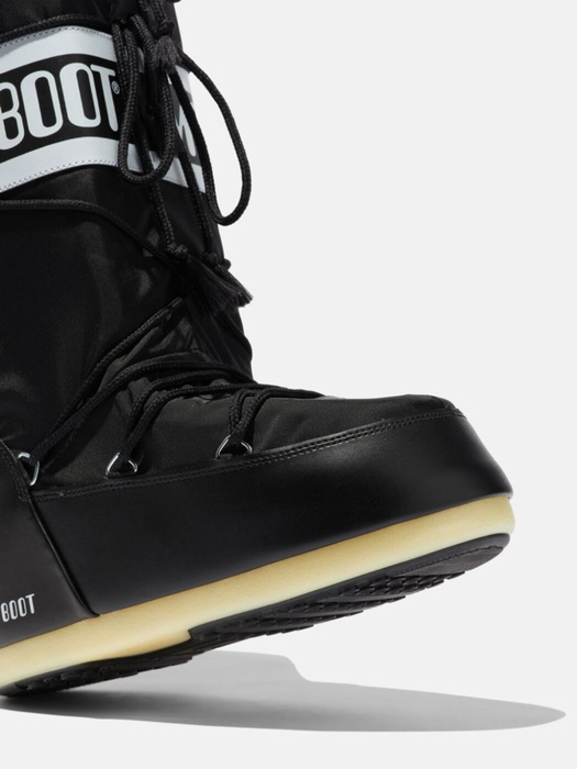 Śniegowce damskie Moon Boot ICON BLACK NYLON BOOTS